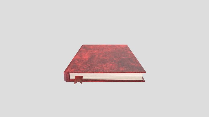 Book 3D Model