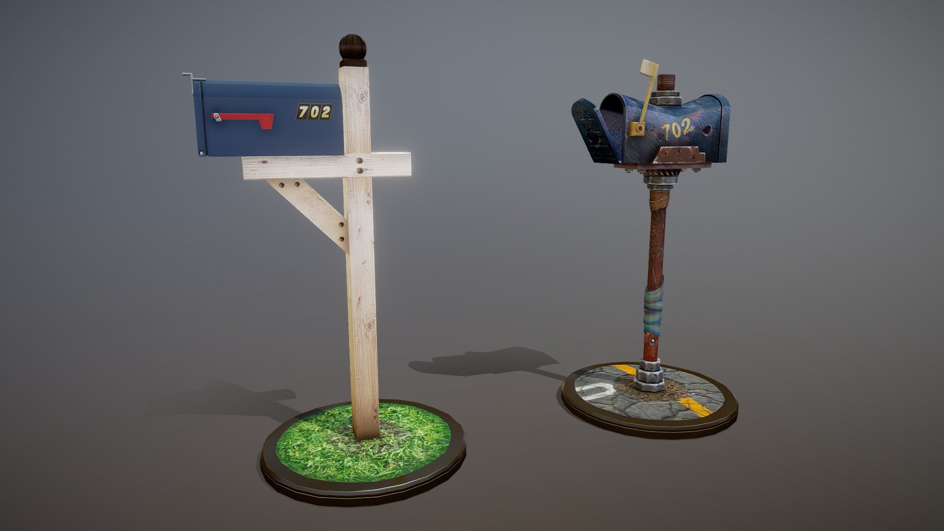 Class Mailboxes Example Download Free 3D model by nickheitzman [c660efd] Sketchfab