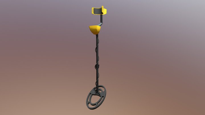 Metal Detector 3D Model