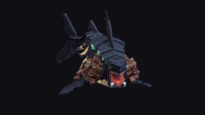 Sea Depth - Megalodon 3D Model