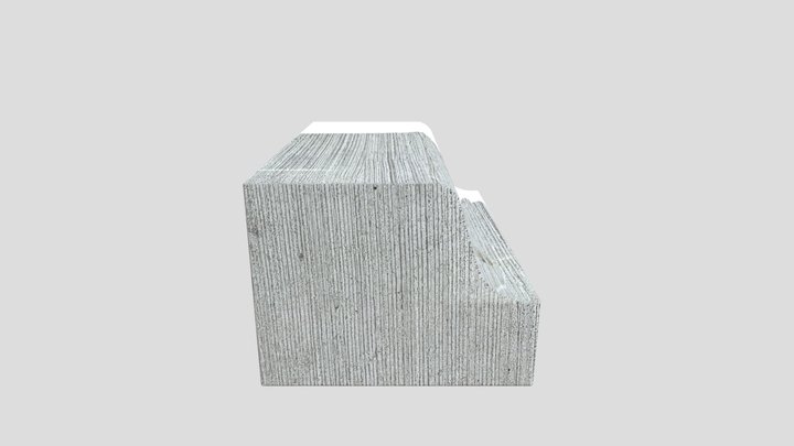 Bus Curb 3D Model