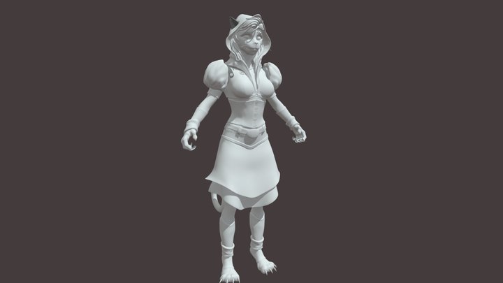 Roxi UV 3D Model