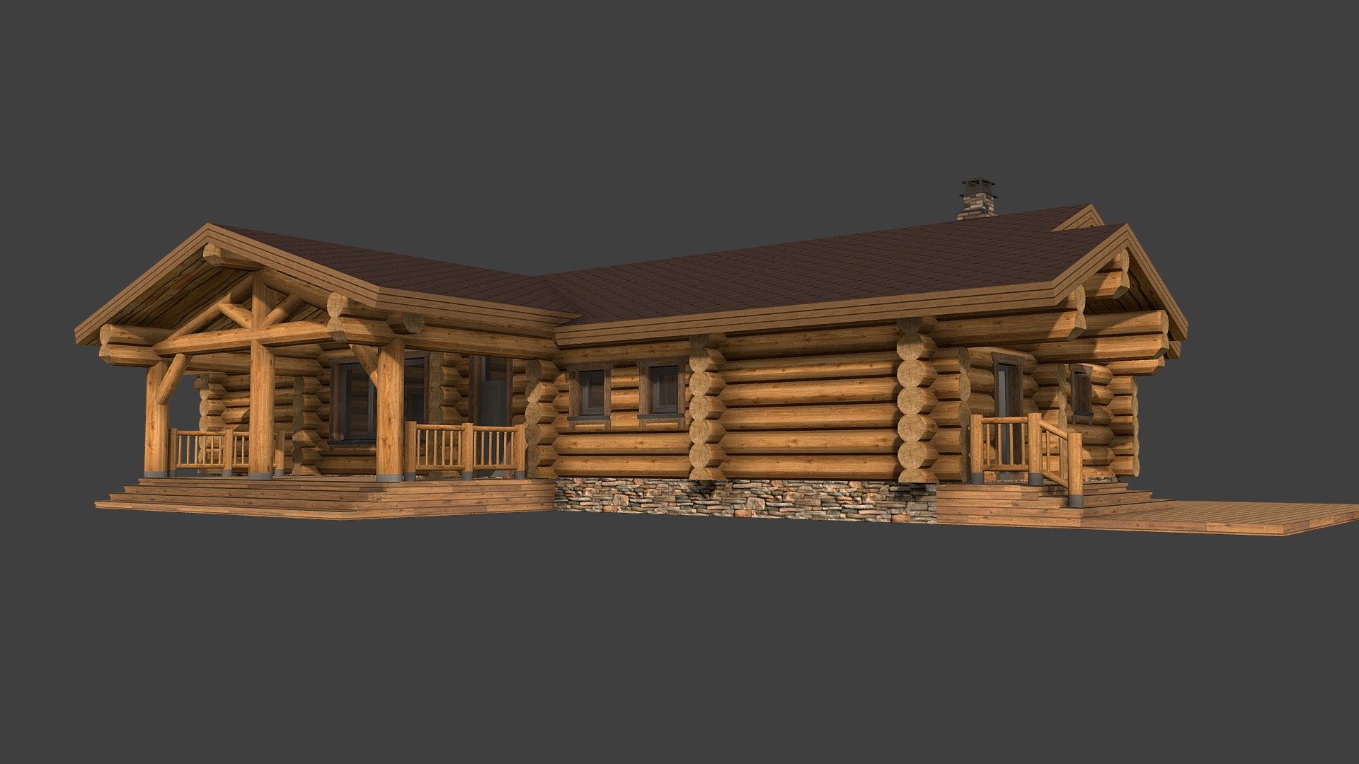 Баня 7 (Александр) - Download Free 3D model by Лаборатория 2.0 ...