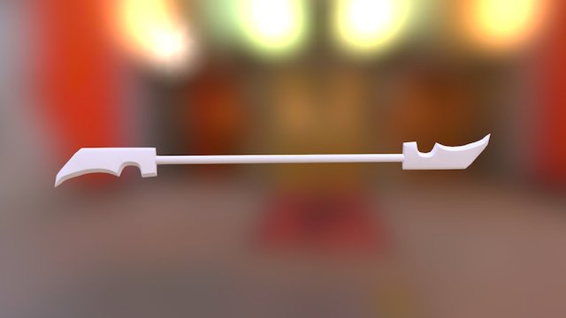 Double Sword - Low Poly Weapon 3D Model