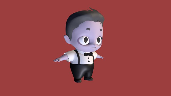 Littlevampire 3D Model