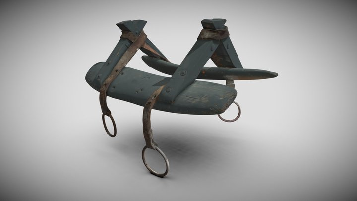 Saddle at the Yukon Transportation Museum 3D Model