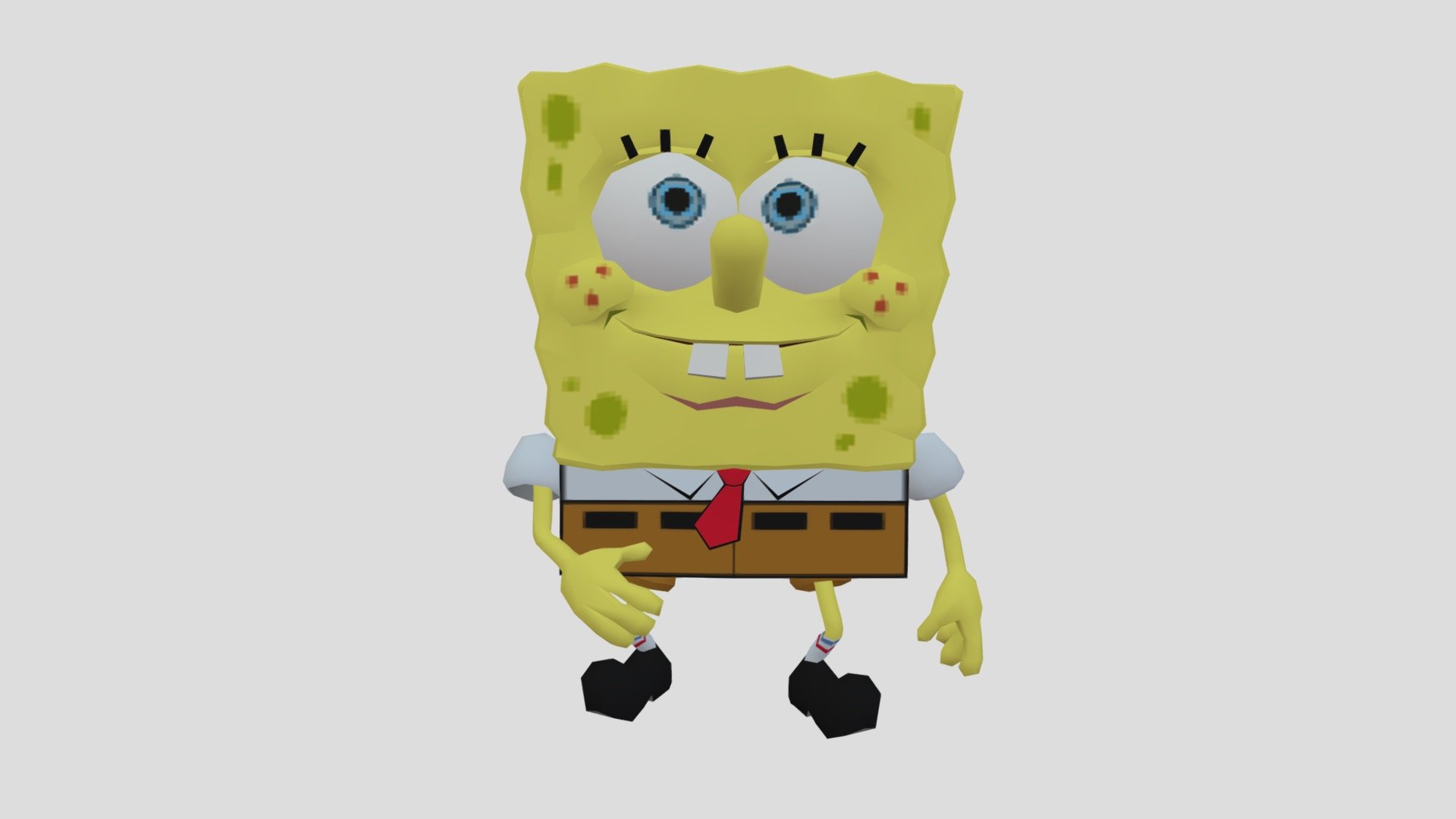 BFBB - SpongeBob Idle Animation - Download Free 3D model by SMF ...