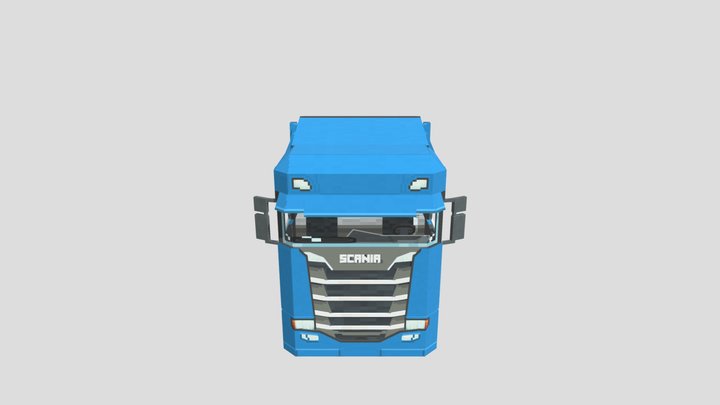 Scania S-Series 730 3D Model