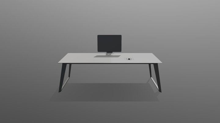 Studio desk 3D Model