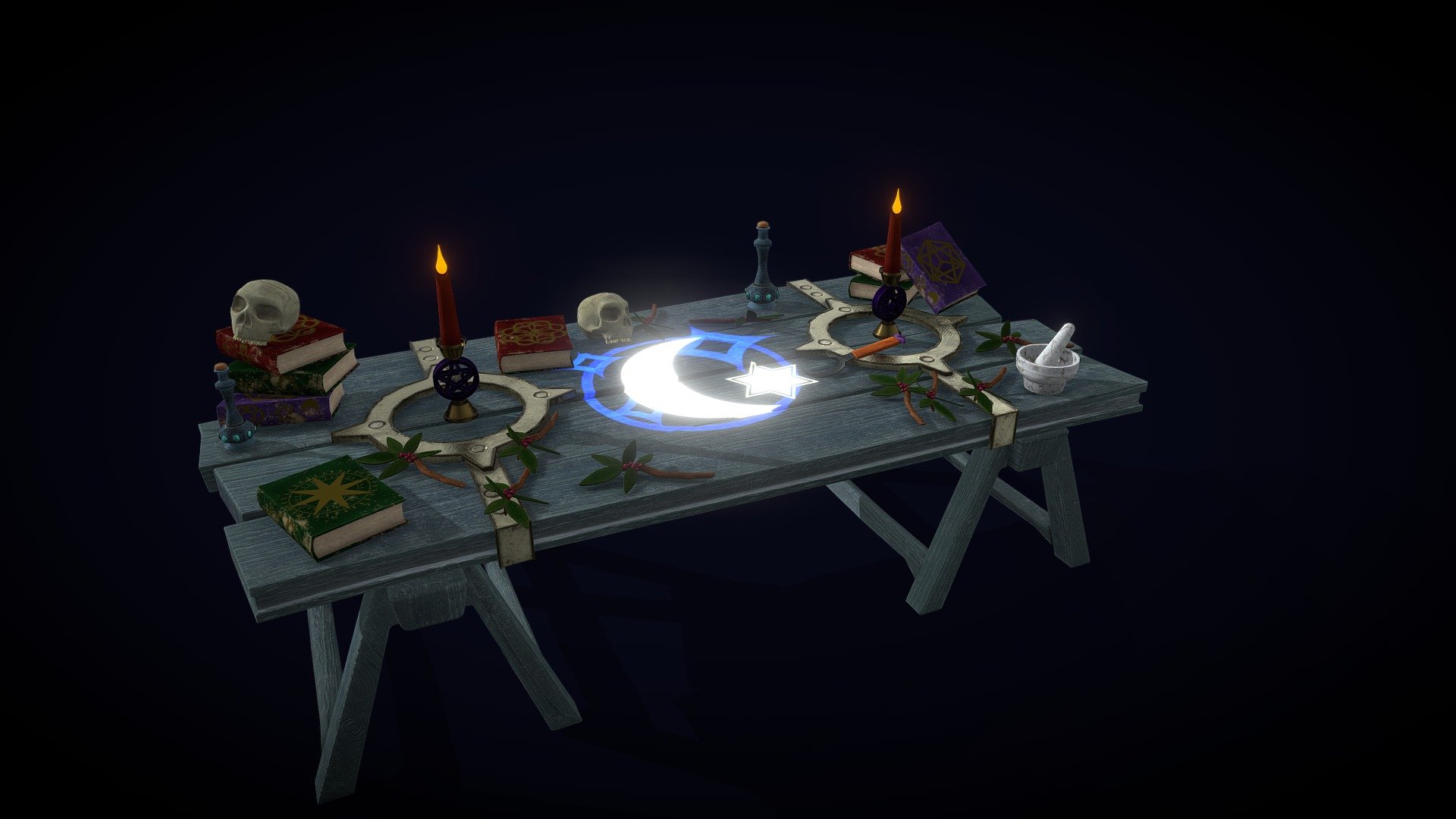 Sorcery Table - 3D model by PaulaWise (@pookie879) [c66471d] - Sketchfab