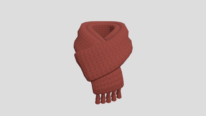 [Tomodachi Life: Living The Dream] Basic Scarf – Free 3D Model STL