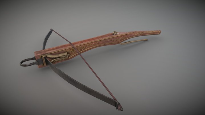 Game-asset 1 Crossbow 3D Model