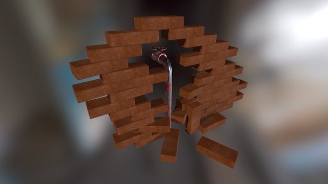 gas pipe 3D Model