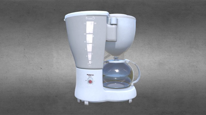 Cafetera coffee maker 3D Model