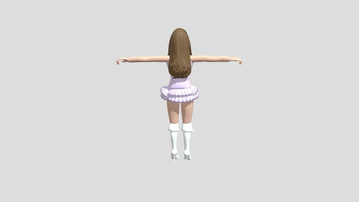 Ariana Break free (style 2) 3D Model