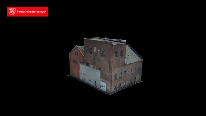 Tvillinghusene i Hamar 3D Model