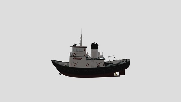 Boat 3D Model