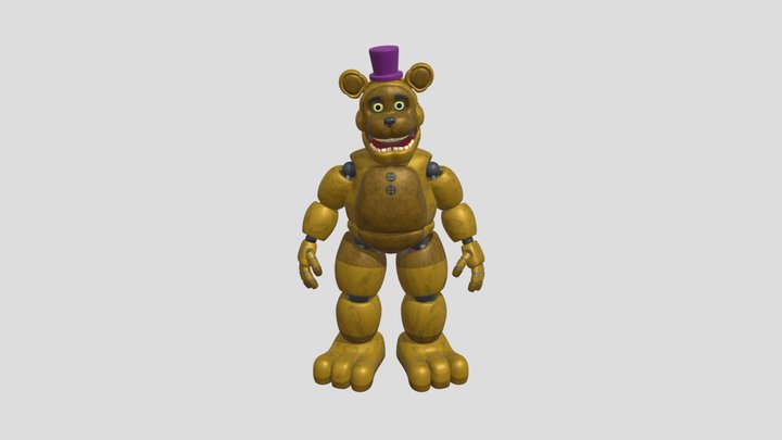 Fredbear 3D Model