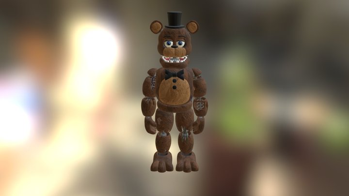 Withered fredd 3D Model