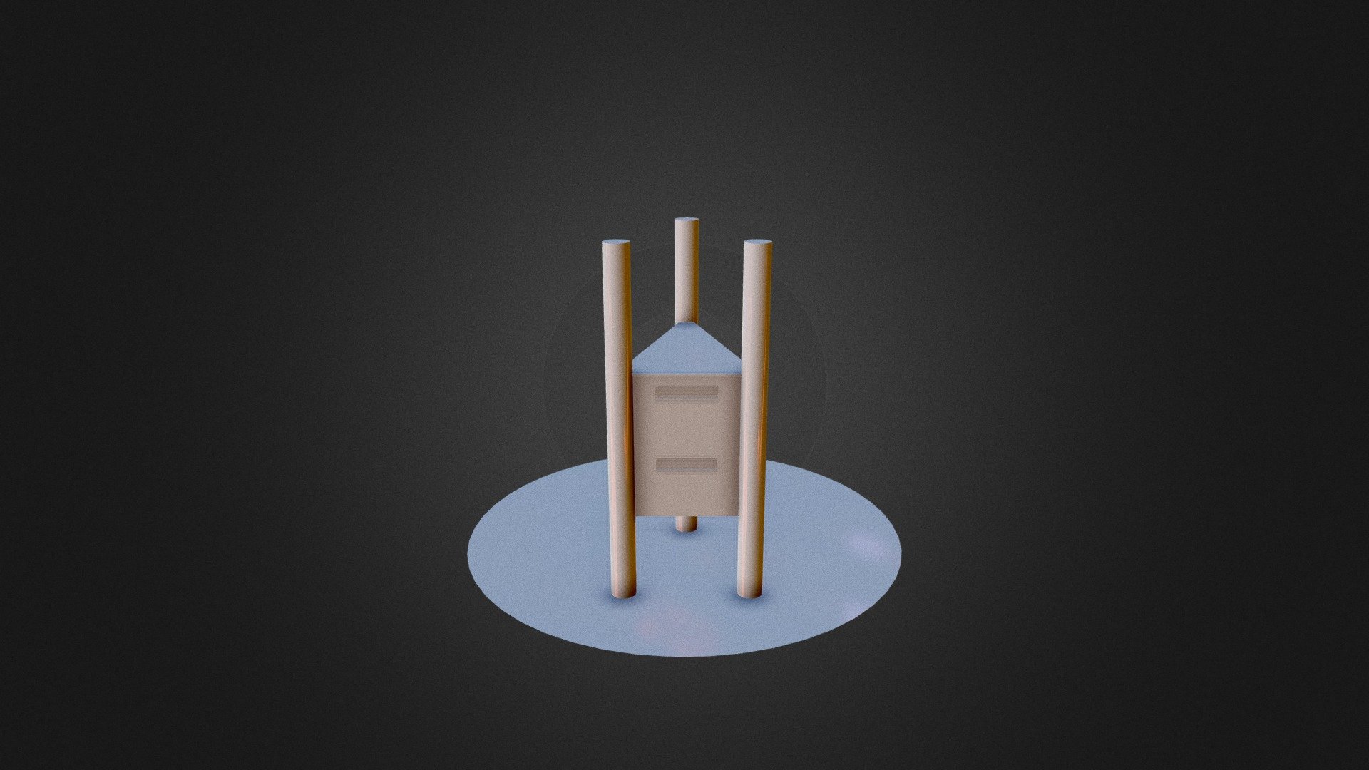 "Wedgehouse" - a Treehouse for Architecture 1