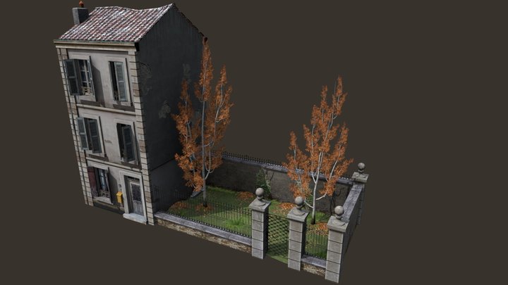 CityScene_AO 3D Model