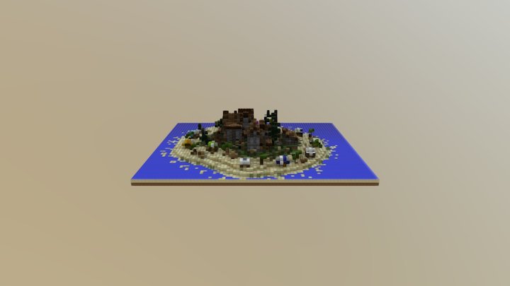 Map BlockHunt№1 3D Model