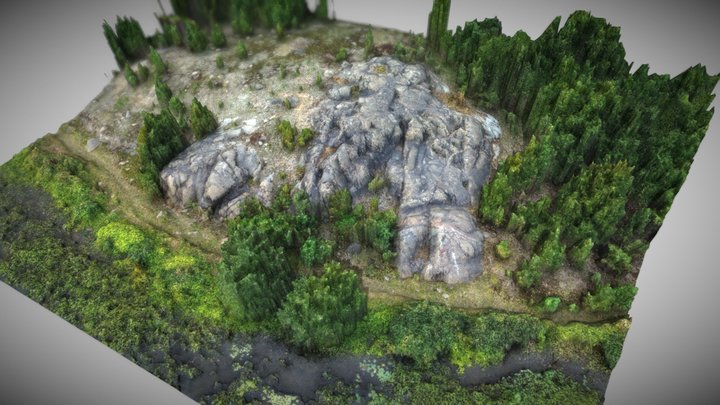 Robinson Lake, Sudbury, ON – Free 3D Model STL