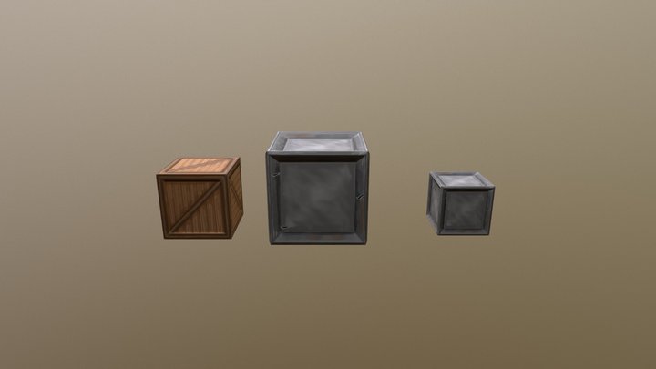 Boxes 3D Model