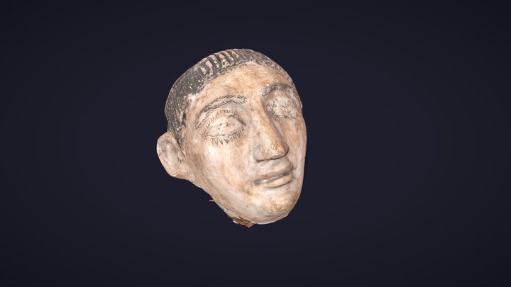 Ägyptische Maske 3D Model