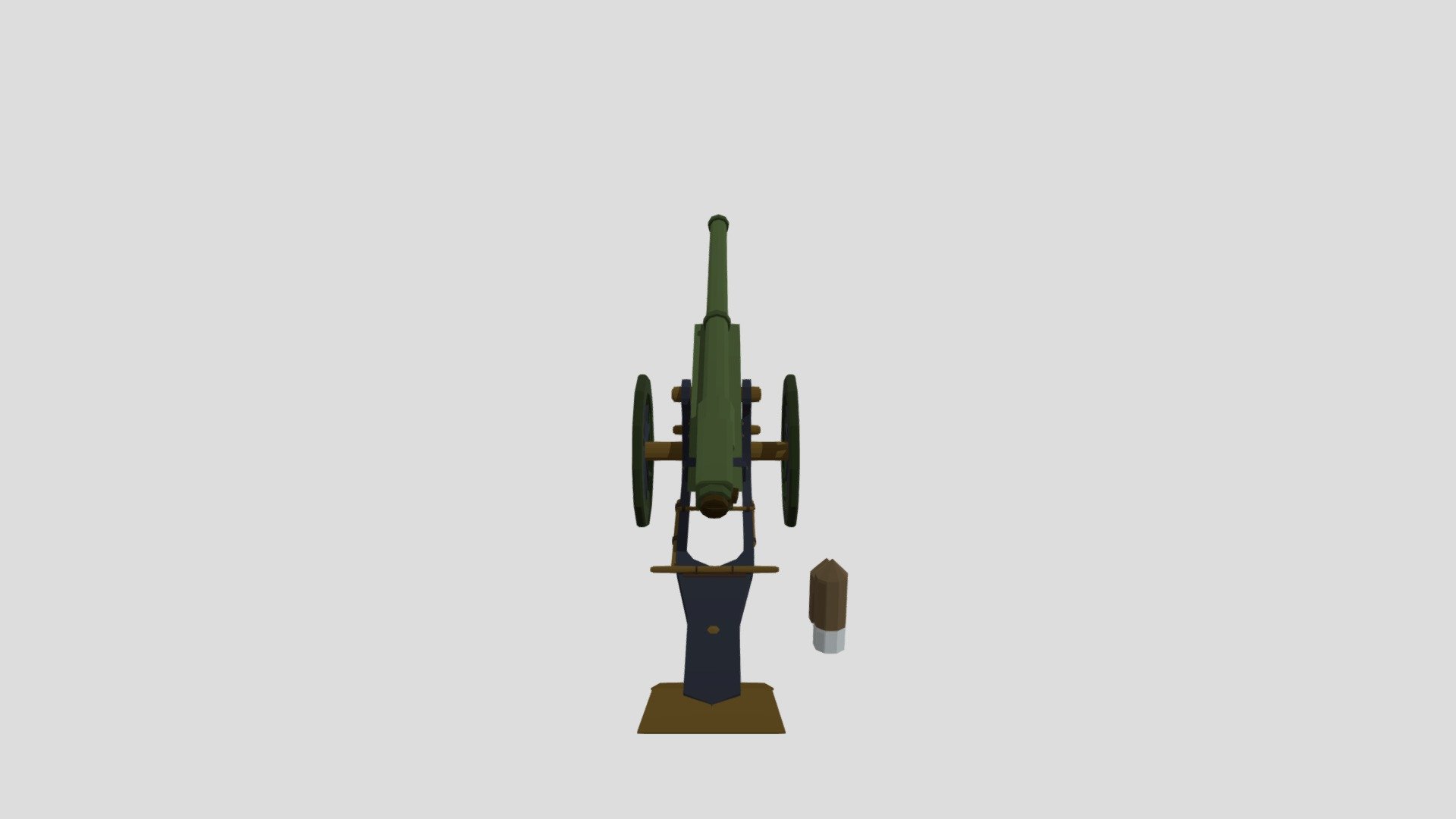 WW1 Howitzer - 3D model by AviatorBug [c66e2c8] - Sketchfab