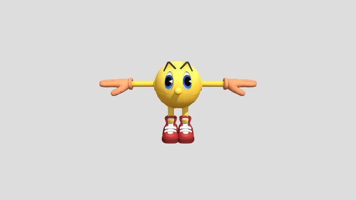 Pacman Pmatga 3d Model 3D Model