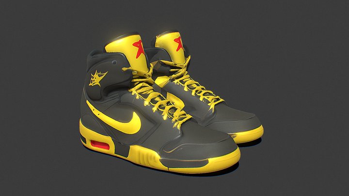 Nike Air Jordan 3D Model