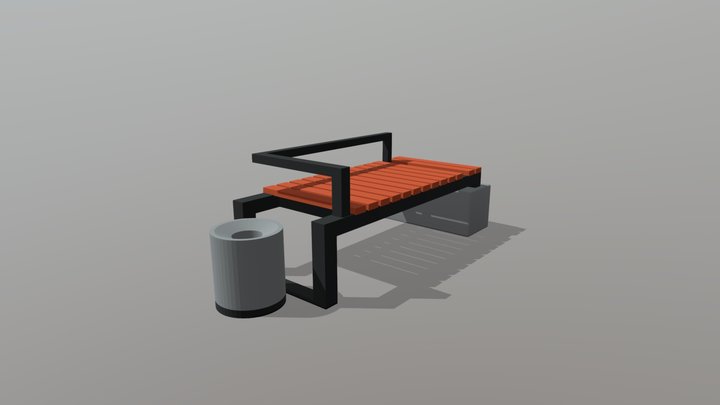 bench 3D Model
