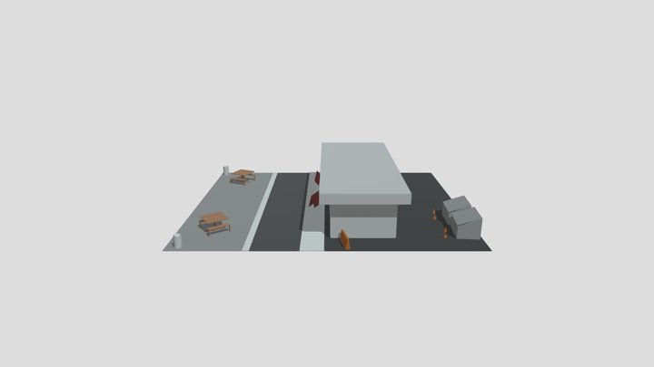 side_street_diorama 3D Model