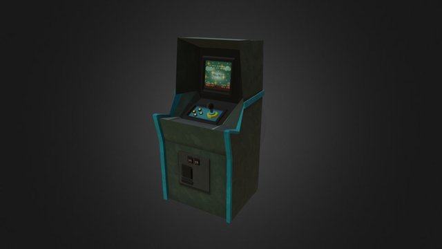 Arcade Game 3D Model