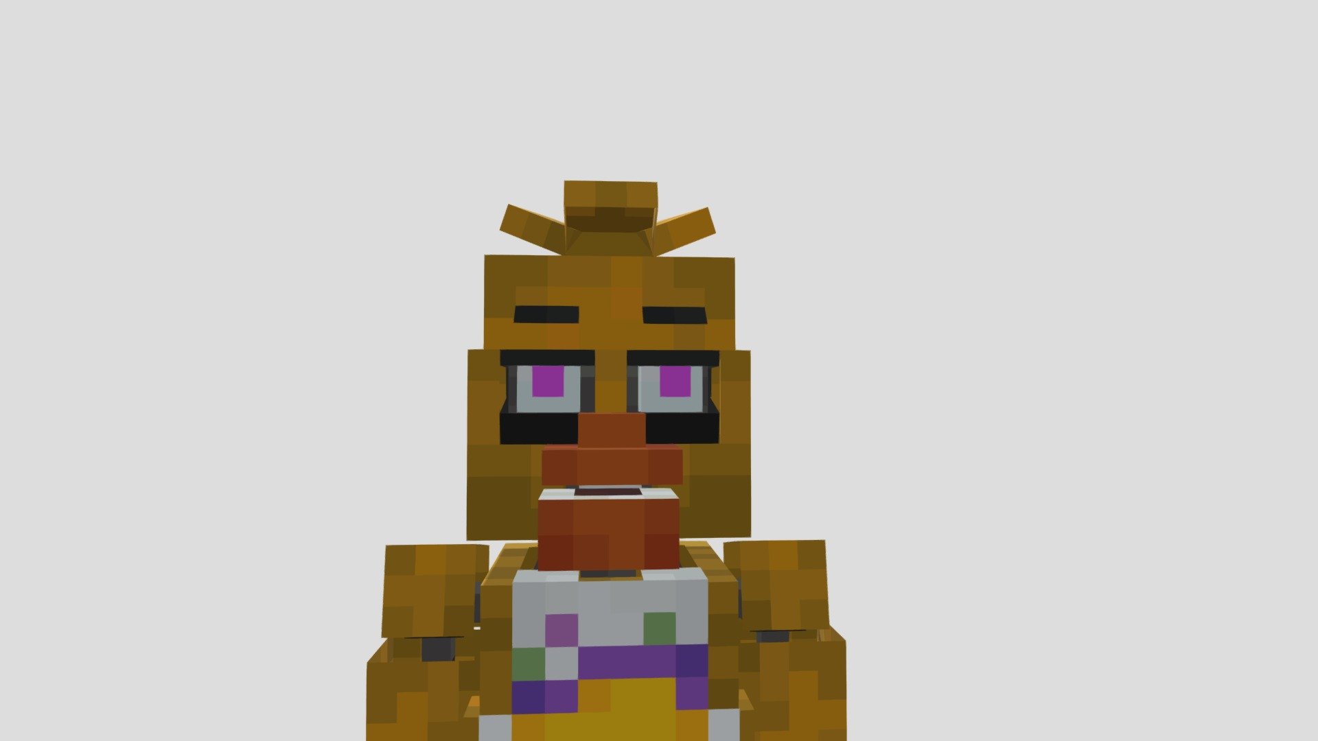 Minecraft Chica The Chicken - Download Free 3D model by User_no_found ...