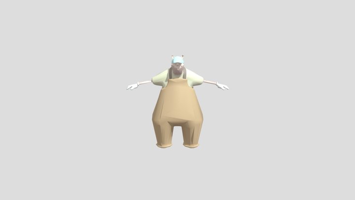 Uncle Samsonite 3D Model