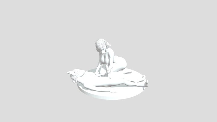 sexual furry handjob 3D Model