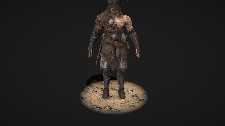 Viking warrior 3D Model