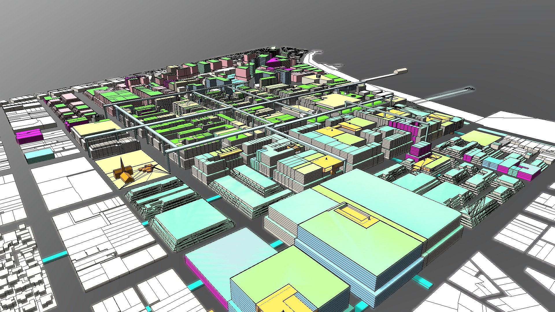 Geelong City Visualization 3D model by City of Greater Geelong
