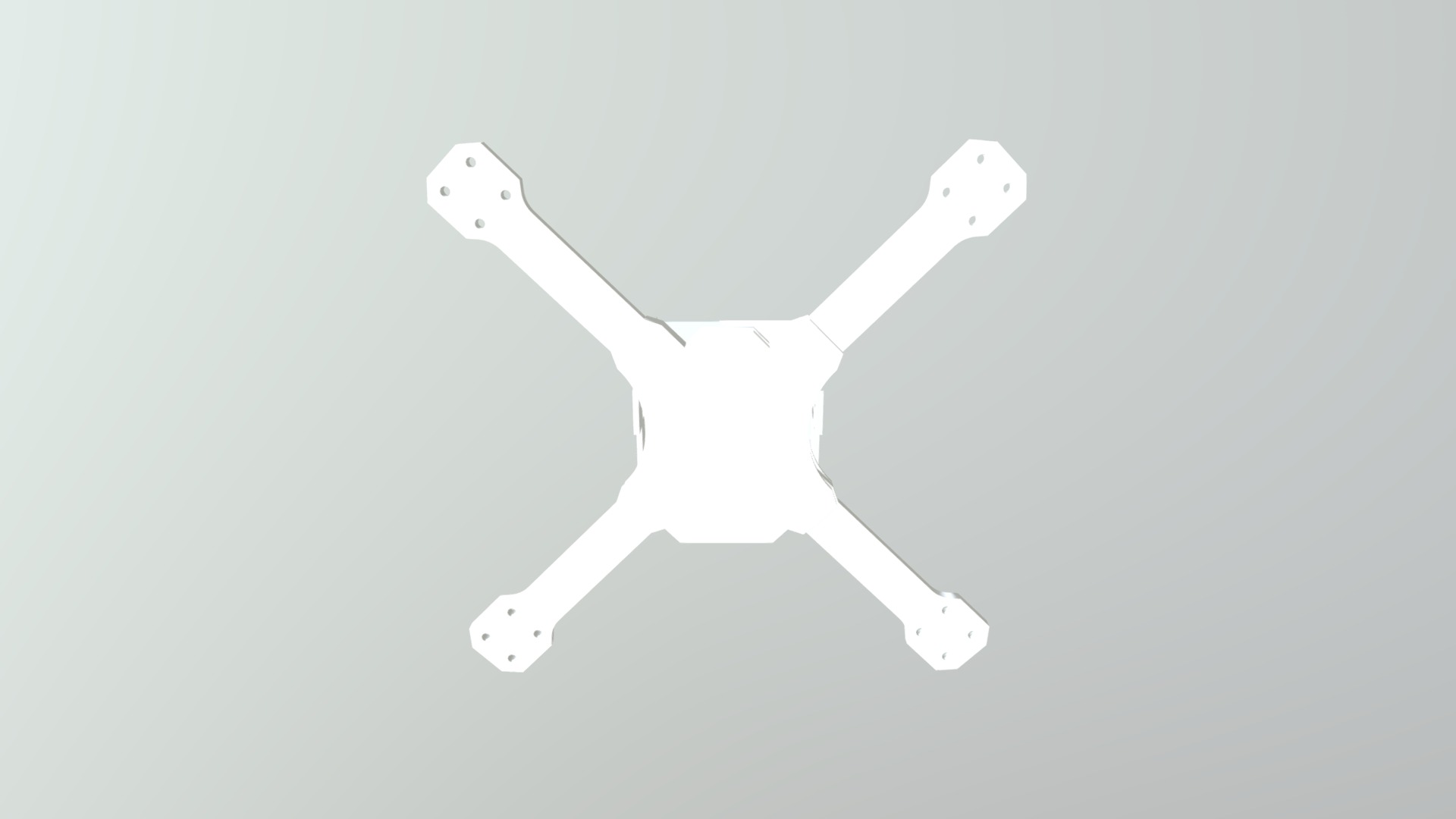 Квадрокоптер-1 - 3D model by islammederov [c671d2f] - Sketchfab
