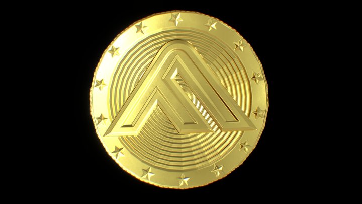 The Finals Coin (Low Poly) 3D Model