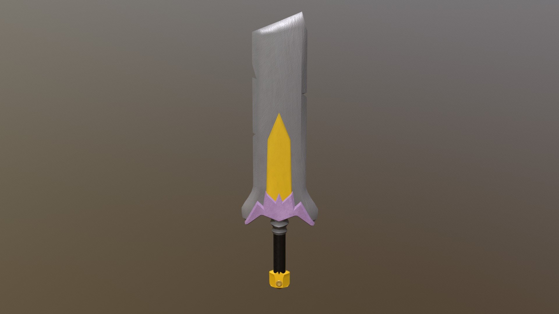 Great Sword - 3D model by Bwabby [c6728ba] - Sketchfab