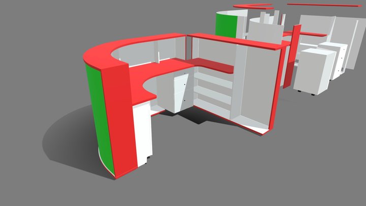Стойка_3 3D Model