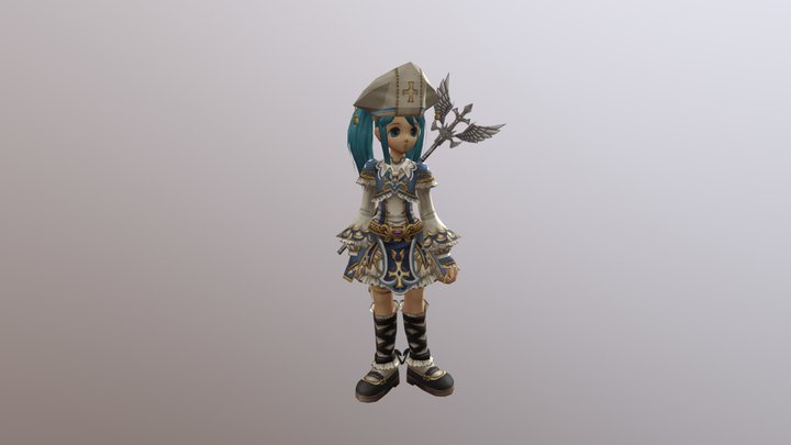 Girl 3D Model
