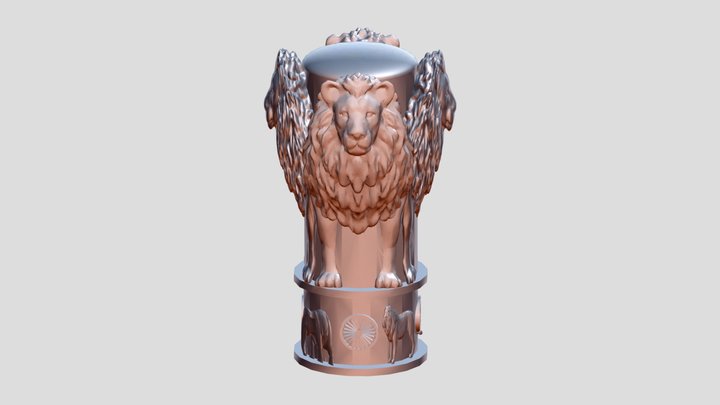 Ashoka_pillar 3D Model