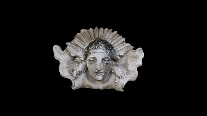 Mascaron_4_Douanes_Bordeaux 3D Model