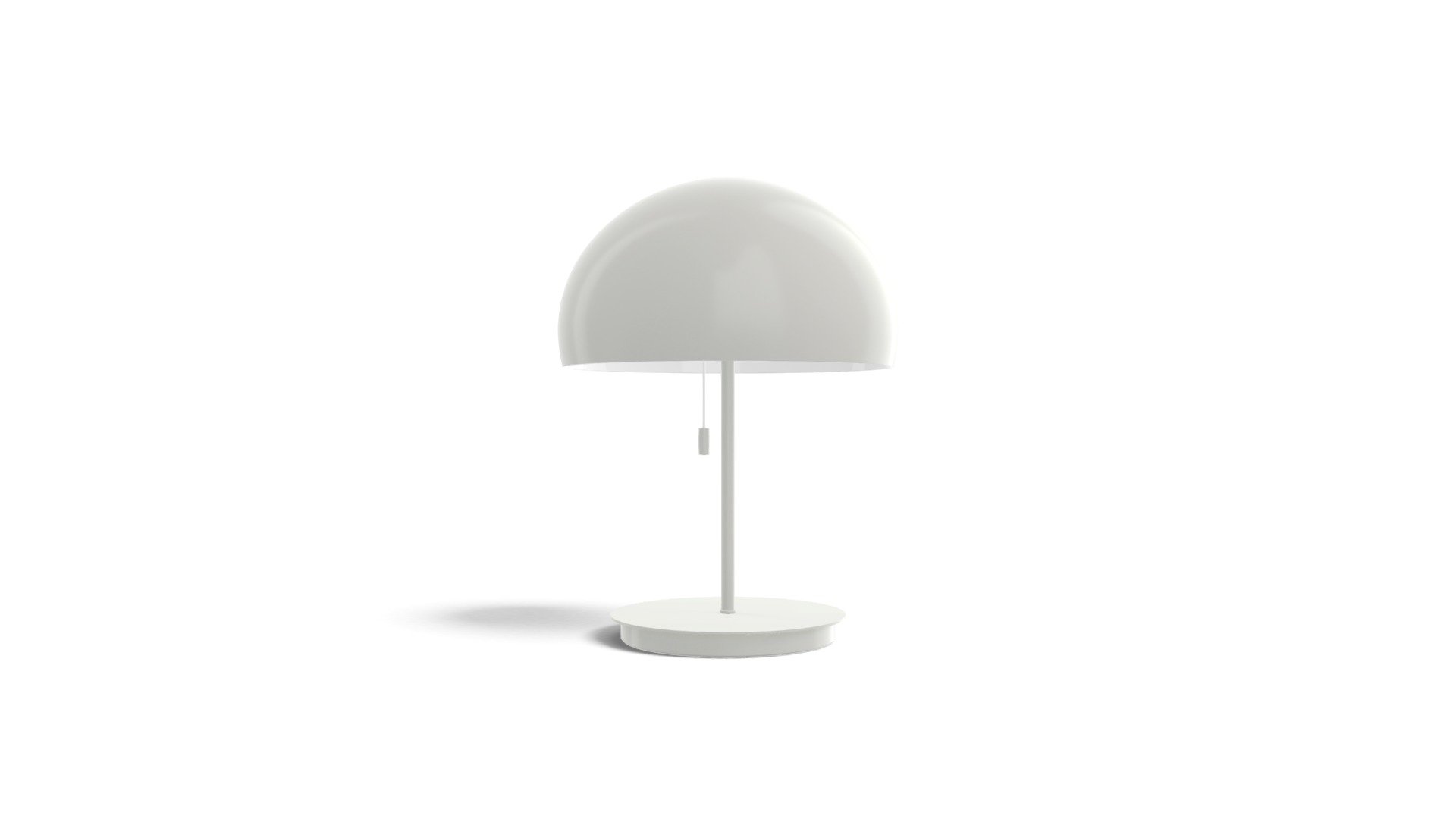 Collet Table Lamp, Muted Grey