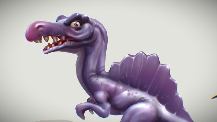 Toon Dinosaurs | 3D model