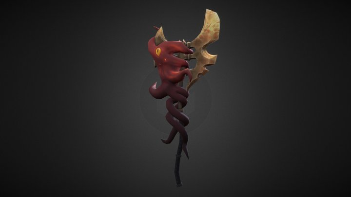 Axe of the Outer Gods 3D Model